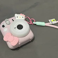 Защитный чехол для камеры Coloreo hellokitty анти-падение сплошной силиконовый мягкий корпус подходит для украшения Fuji mini12