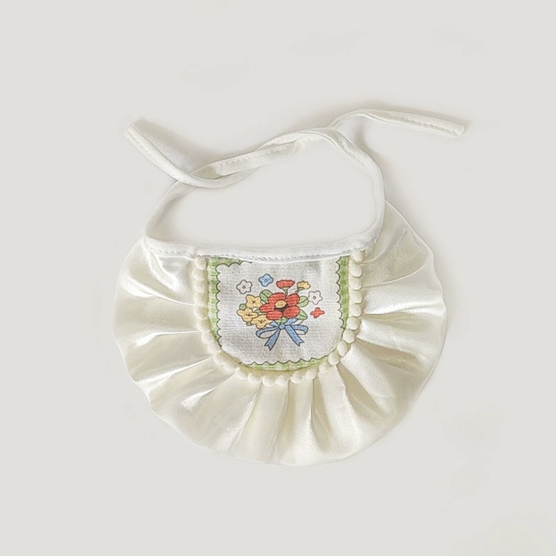 Производитель премиум-класса нагрудник для домашних животных милый кошачий нагрудник новый литературный питомец наполовину милый летний орнамент для домашних животных