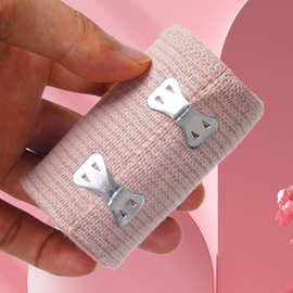 新品肤色氨纶高弹绷带涤纶丝氨纶棉纱材质运动防护手腿脚厂家直销