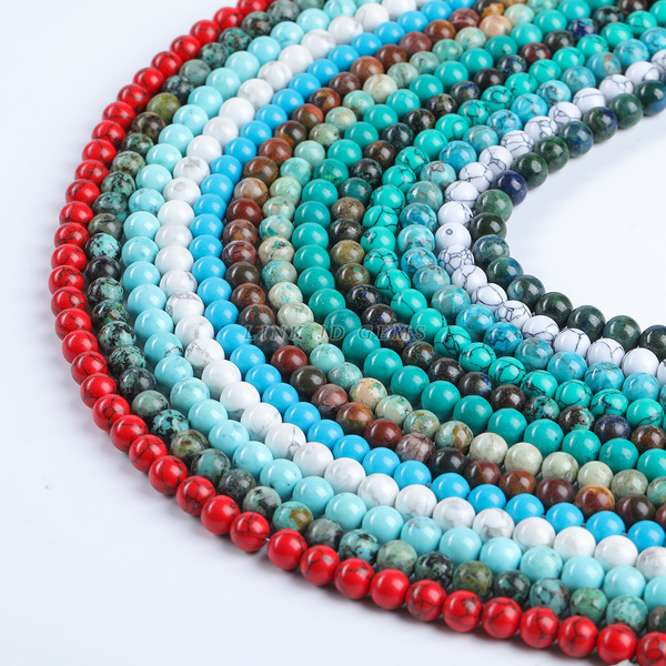 turquoise beads handmade