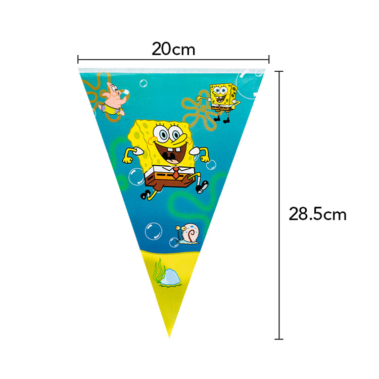 Esponja bebé suministro Paquete de cumpleaños de los niños fiesta suministros traje bebé cumpleaños suministros decoración fábrica