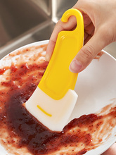 硅胶清洁刮刀厨房用刷厨房果酱涂抹刀洗锅神器锅底铲子刮锅刷新