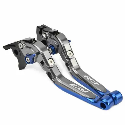 For Yzf-R7 R7 Motorcycle Cnc Telescopic Folding Brake Clutch Handle Lever Ox Horn