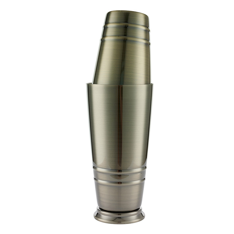 304 Acero inoxidable agitador americano Boston Shaker traje Barón Shaker Comercio exterior transfronterizo