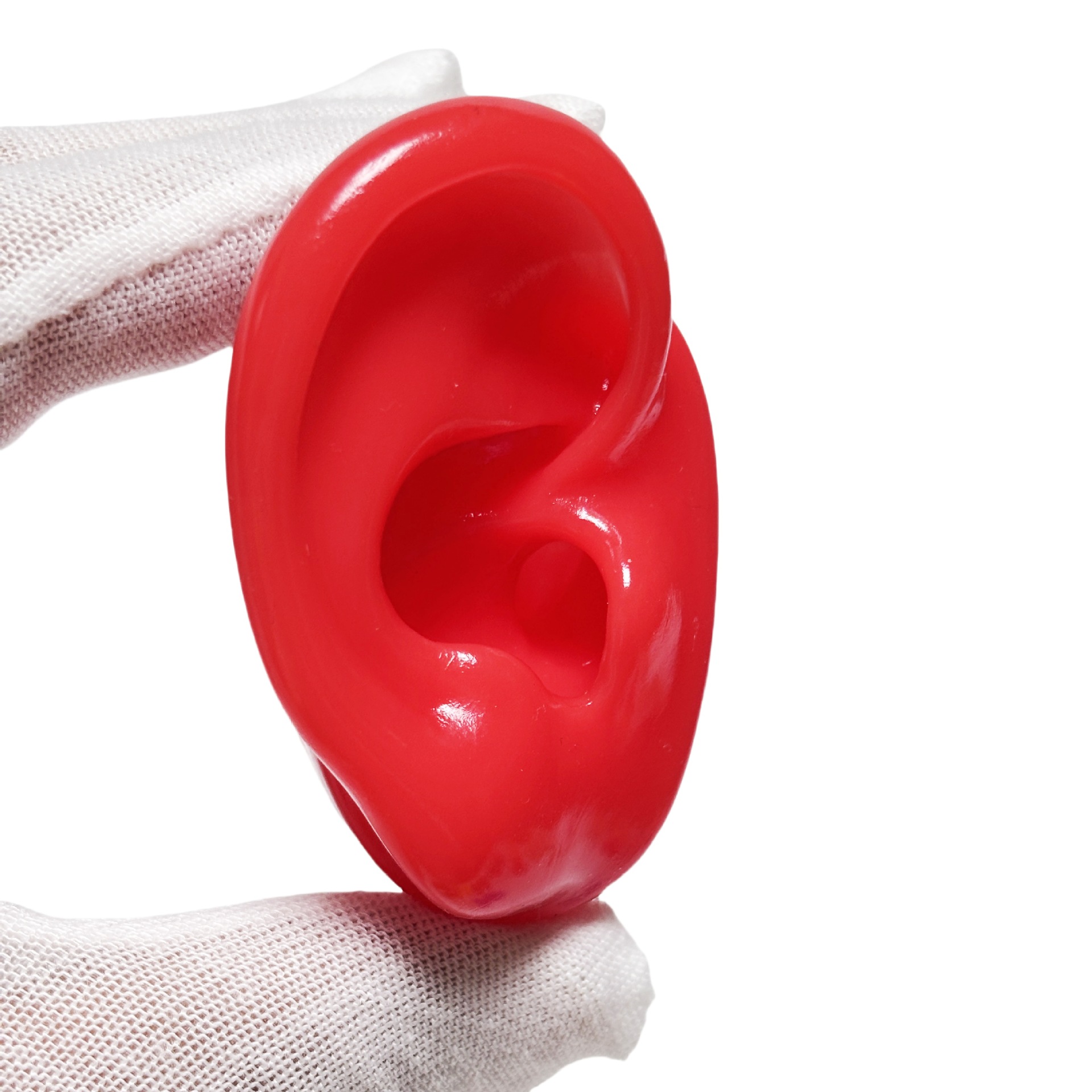 auriculares de silicona modelo de canal auditivo auricular auriculares audífonos auriculares perforación auriculares estante de exhibición joyas pendientes