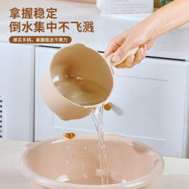 加厚水瓢塑料婴儿洗澡学生宿舍浴室洗头水勺家用厨房洗菜水舀子