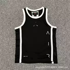 Vest Aj Flyer Basketball Jersey Sports Mesh Casual Quick-Drying Breathable Sleeveless Top Loose Running Fitness Men's