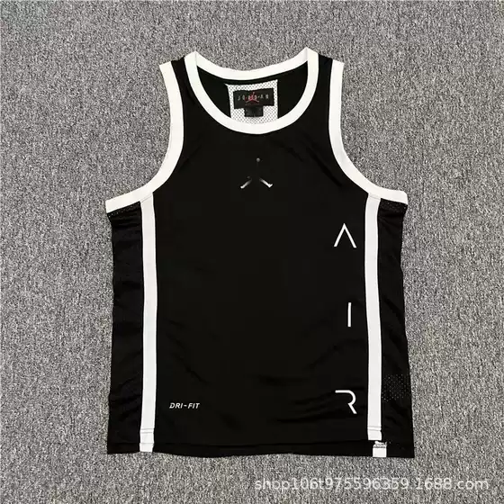 Vest Aj Flyer Basketball Jersey Sports Mesh Casual Quick-Drying Breathable Sleeveless Top Loose Running Fitness Men's