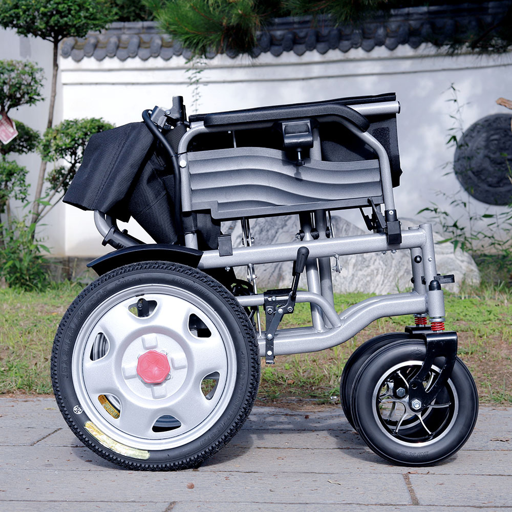 Electric Wheelchair, Intelligent and Fully Automatic, Specially Designed for the Elderly, Long-Lasting Battery, Foldable Electric Wheelchair for Disabled People, Direct from the Manufacturer