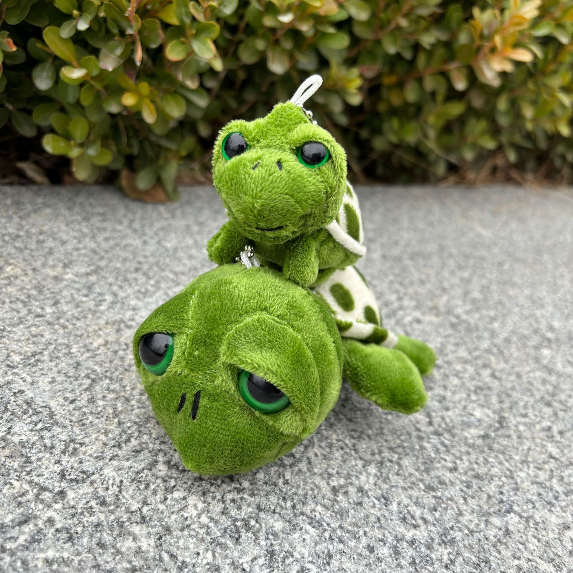 Colgante de Peluche de Tortuga de Felpa para Llaves y Mochilas