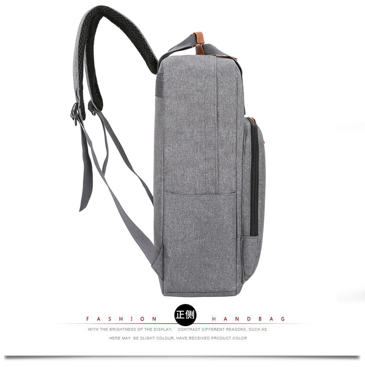 New large-capacity casual and simple hand-held backpack, business commuting schoolbag, short-distance business trip casual computer backpack undefined