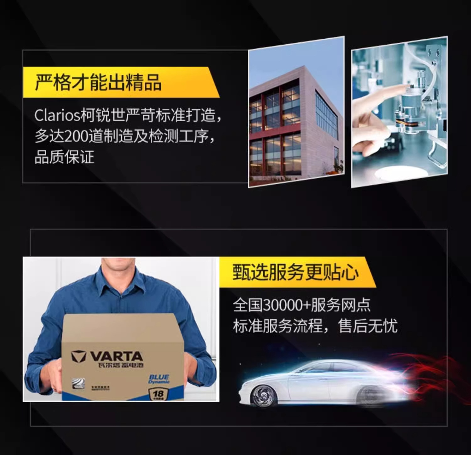 Suitable for Valta Car Battery Silver Label Agm70 Start-Stop Battery Audi Q3 Bmw Mini Label