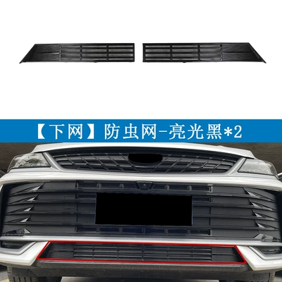 Water Tank Protective Net Buckle – Automobile anti-insect net - 25-models-of-binyue-l-glossy-black-lower-net-no-need-to-dismantle-the-insect-net