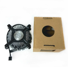 全新原装散热器风扇12代i3铝芯LGA1700温控静音调速风扇无灯