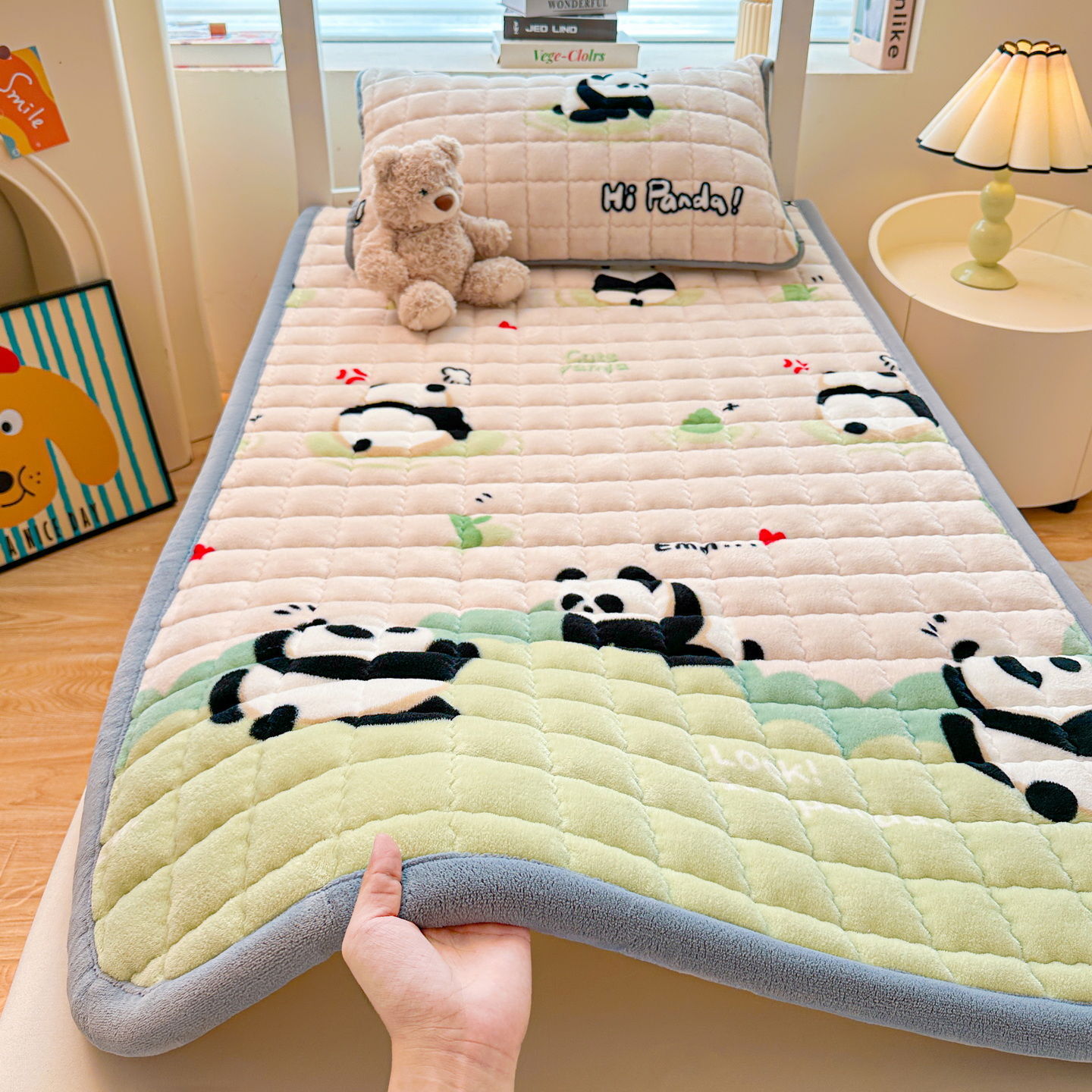 colcha de invierno más mantas cama cama cama cama de leche estofado estofado hogar dormitorio estofado de estofado único para estudiantes