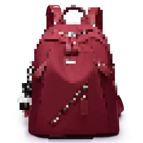 Backpack Women's Fashion Trendy Street Oxford Cloth Bag Middle School Student School Bag Backpack Simple Versatile Casual Versatile