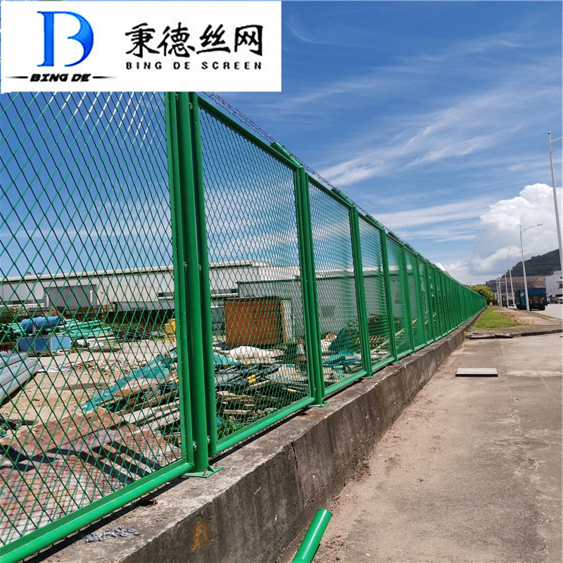 保税区围栏网价格沿海港口围网海关防护网厂家焊接网隔离栅