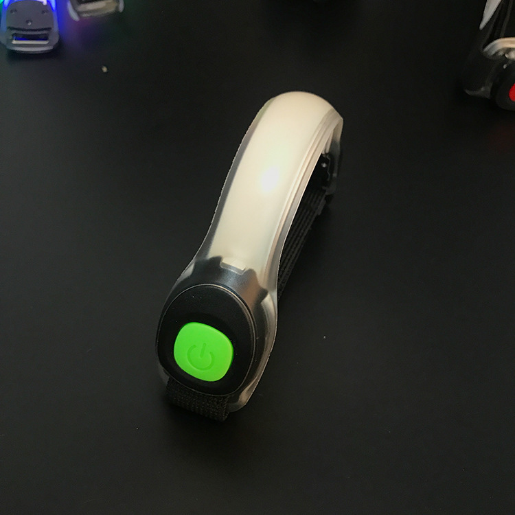 Suministro directo de fábrica anillo de brazo luminoso LED moda luminosa banda de brazo de silicona al aire libre correr deportes luz de advertencia luminosa