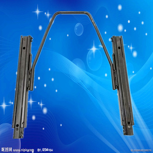 Manufacturer Supplies Car Seat Double Unlock Slide C Type Double Unlock Slide Rail