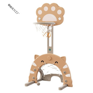 Movable Baby Baby Kidsren's Basketball Stand Basketball Hoop Home Indoor Basketball Hoop Toy Liftable Boy
