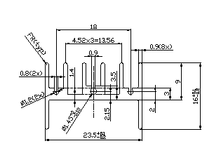 电子散热器，高密齿大功率散热器 自动冲床CNC加工，五金冲压件
