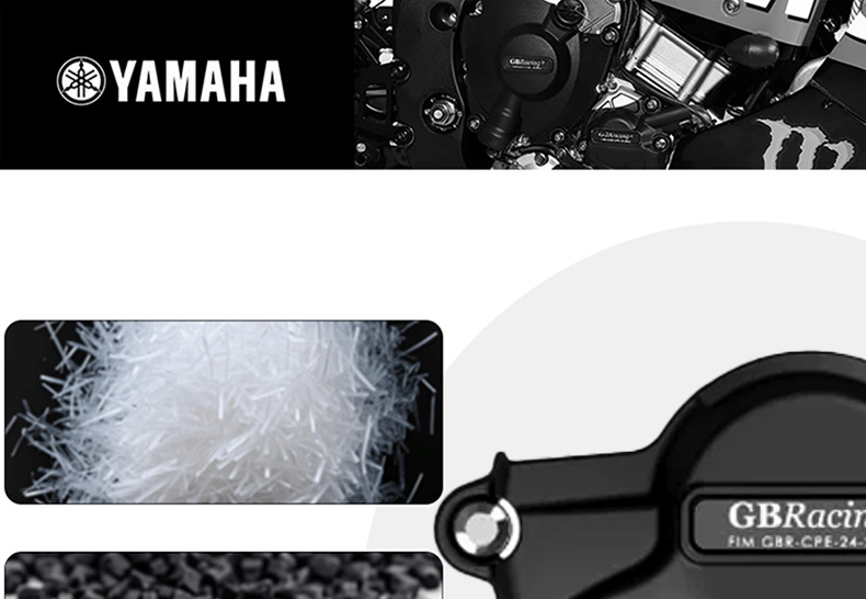 Suitable for Honda Cbr600Rr 2009-2026 Modified Engine Protective Cover Gbracing Anti-Fall Side Cover