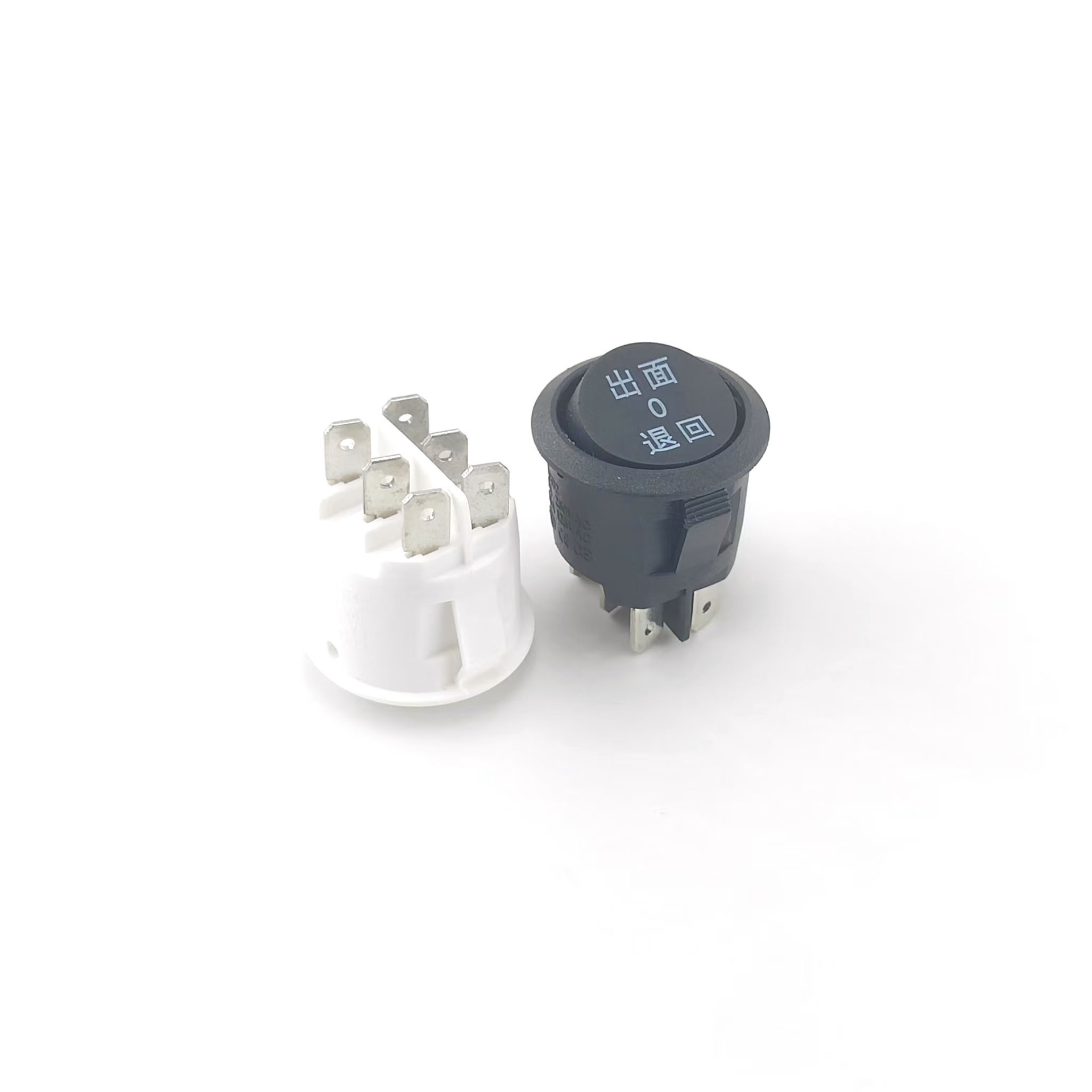 Hexagonal white switch key