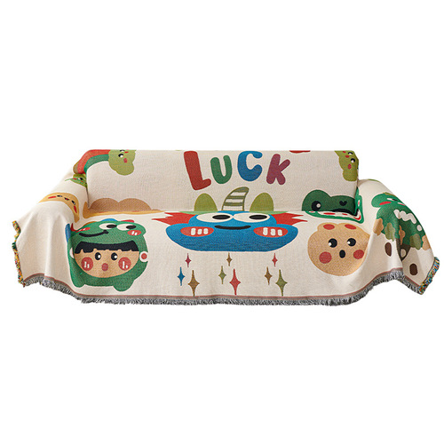 Sofa Cover Fabric with a Sense of Luxury, Four-Season Universal Sofa Cloth, Sofa Cushion, Autumn/Winter Cat Scratch Proof, One-Piece Sofa Cloth