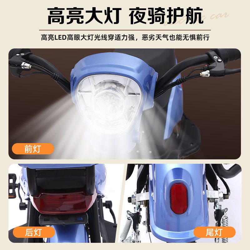 Comercio exterior transfronterizo nuevo vehículo eléctrico para hombres y mujeres, vehículo eléctrico de batería estándar nacional, vehículo eléctrico Golden Eagle, vehículo eléctrico de dos ruedas