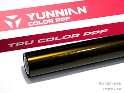 PPF, factory wholesale, Auto Color Change Film - tpu-eclipse-gold-dual-use-for-wet-and-dry-surfaces-15215m