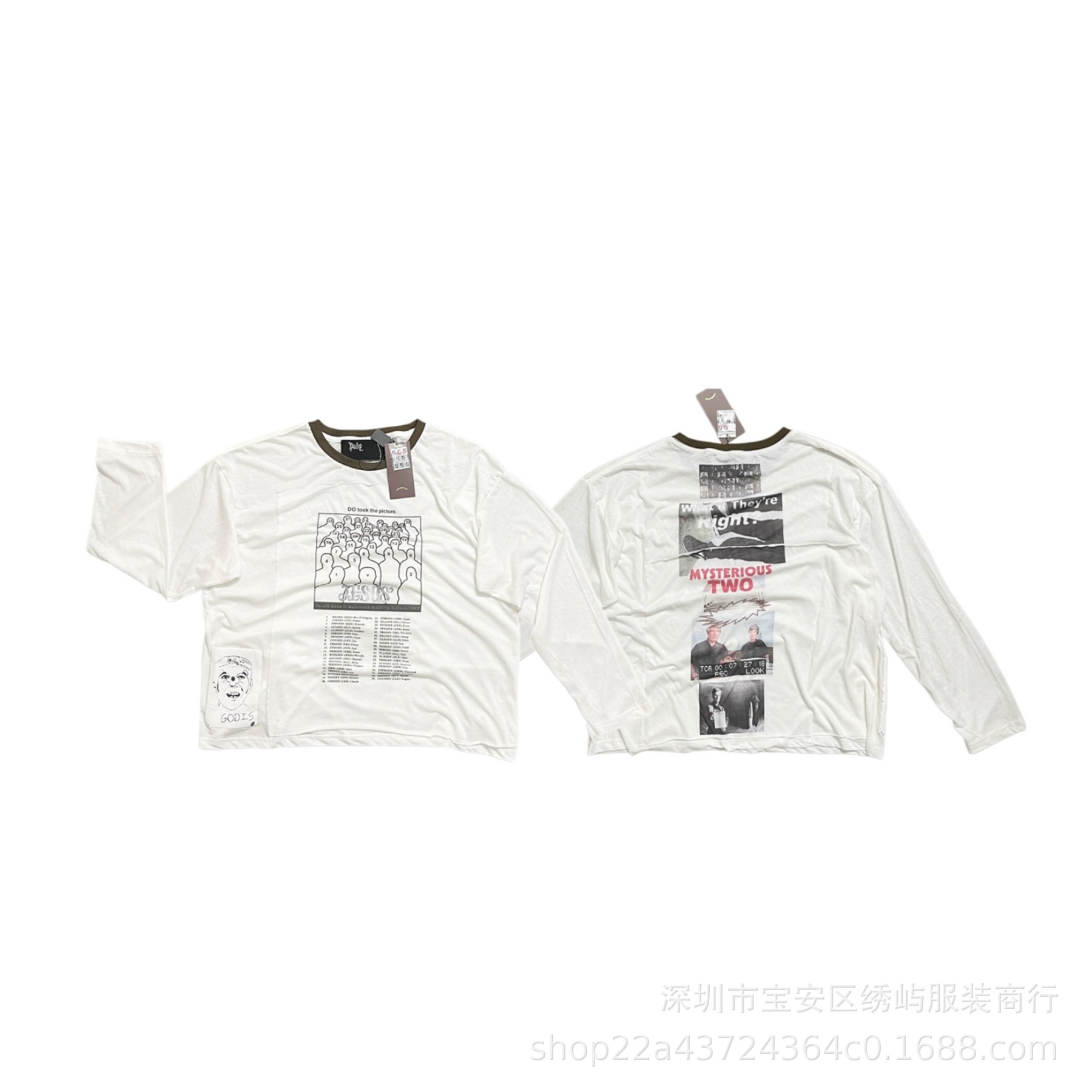 2026春秋新款 P@lyHollywood 卡通系列图案套头卫衣一件批发代发