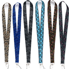 Bohemian-style textured phone chain necklace accessory ID card camera keychain Valentine's Day gift