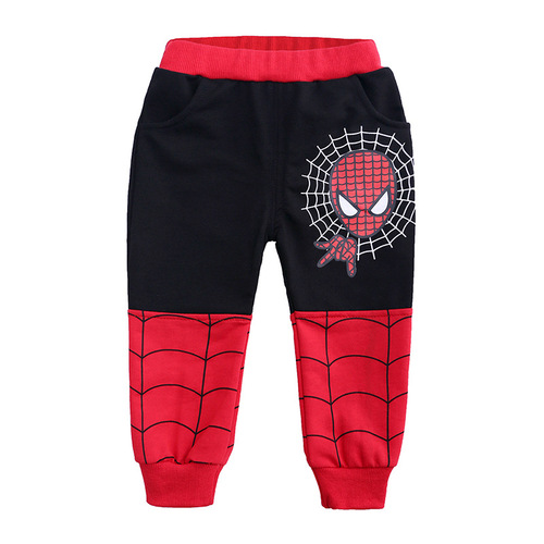 Boys suit 2024 spring children's clothing new spider zipper sweatshirt three-piece set 1-4 years old one piece drop shipping