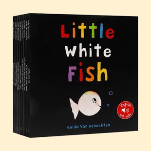 ����D�� �ʺ�ɫ��С���~8��Little White Fish ��ͯӢ�Z�@���L��