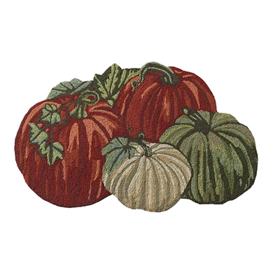 Avtomobil döşəmə paspasları Dirty Resistant Foot Mat for - pile-of-pumpkins-4060cm-imitation-cashmere