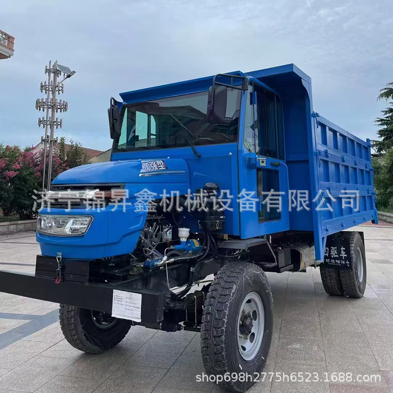 山地农用四不像运输车柴油翻斗自卸车大吨位豪华版四不像 运输车