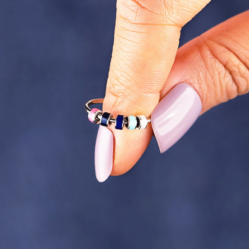 Rings Classification Fashion Round Stainless Steel Rings 1 Piece