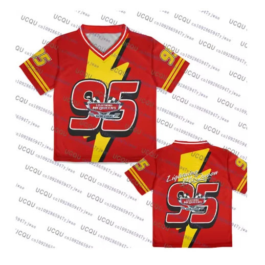 2026 Cars Lightning Mcqueen 95 Summer Sports Top Men's Women's T-Shirt 3D 2026 Cars Lightning Mcqueen 95 Summer Sports Top Men's Women's T-Shirt 3D