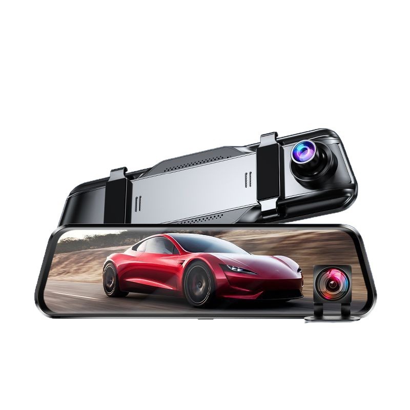 F6T Xianke 車 4k 超クリアドライブレコーダー フロントとリアのデュアル録画ナイトビジョン 10inch 音声起動逆転画像電気|undefined