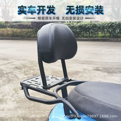 Sanyang Hummingbird 125 Bumper Backrest: Motorcycle bumper