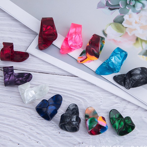 Recogida DE LA GUITARRA ABS Pick celuloide 0,46 0,71 0,96 Pick metralla guitarra selección Universal