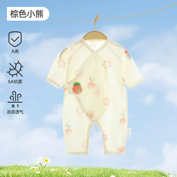 Fuchsia light and thin breathable antibacterial long-sleeve flower-shaped