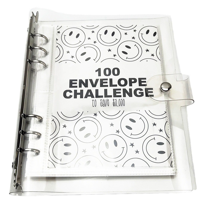 Nuevo libro de hojas sueltas 100Envelope Savings Challenge Binder ahorra dinero Challenge Binder