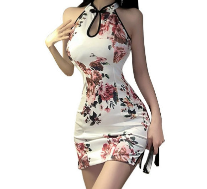 카다몬뷰티 [치파오+티팬츠]