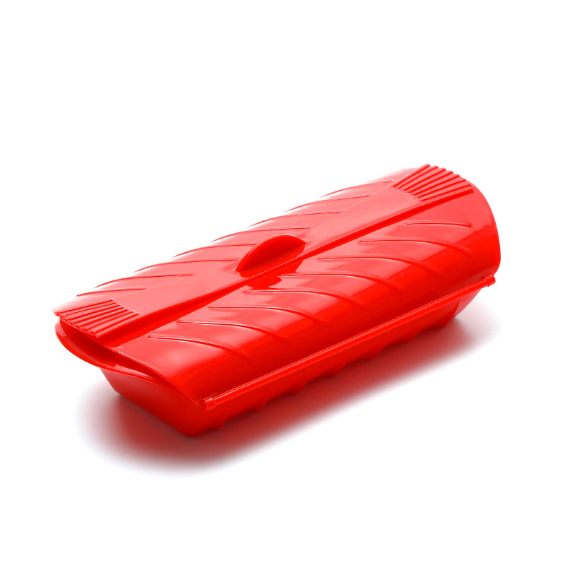 En stock gadget de cocina creativa de silicona al vapor de silicona tazón de pescado de silicona vapor horno microondas con tapa de silicona vapor al por mayor