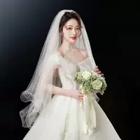Korean bride's veil, hair accessory, 2021 collection