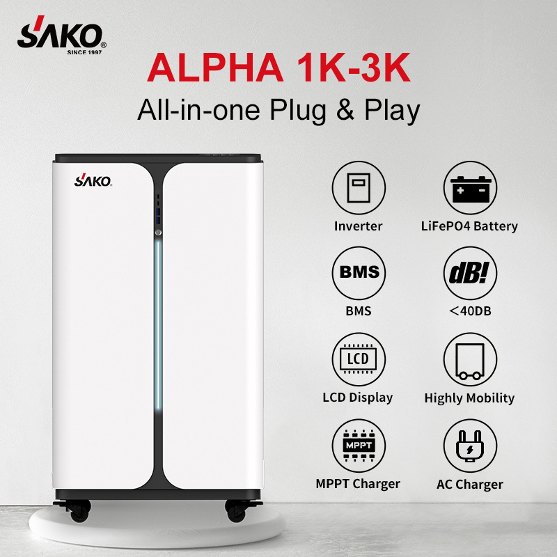 SAKO Alpha All-in-one Home Solar System家庭光伏储能系统