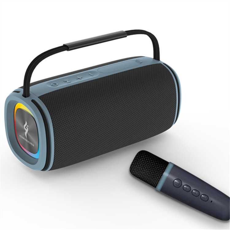 Fábrica modelo privado alta calidad de sonido altavoces inalámbricos deportivos al aire libre fiesta impermeable K música micrófono portable altavoces Bluetooth