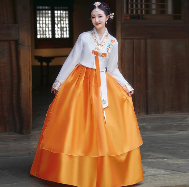 Ethnic Style Korean Princess Yanji Dress Portrait Photography Korean Clothing Classical Dance Performance Clothing Yanbian Dae-jang Geum Dress