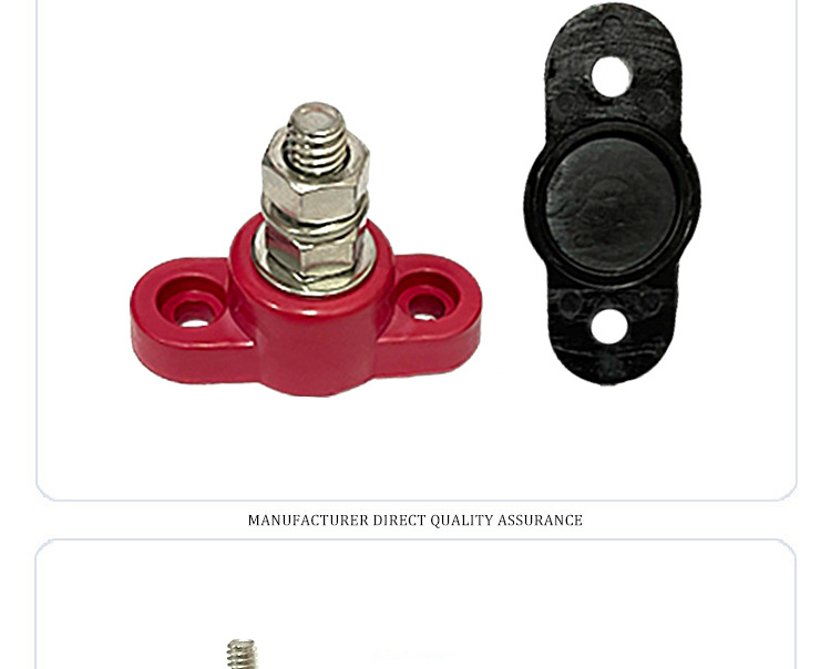 12V-48V British 5/16 3/8 single stud heavy stainless steel terminal modification universal accessories